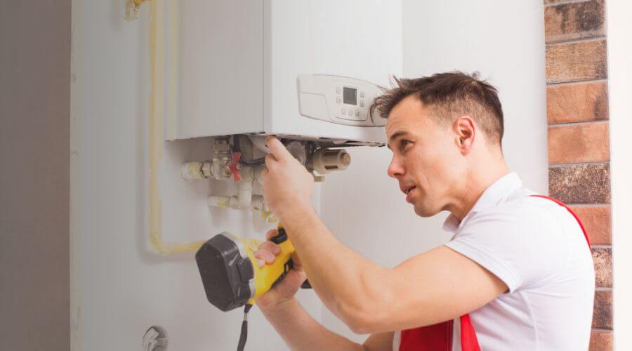 Professional tankless water heater installation in Kearney, MO